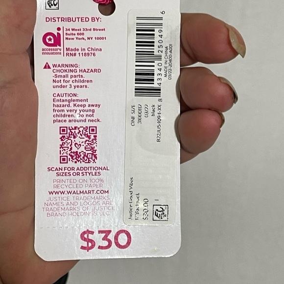 Justice Girls Backpack - Picture 5 of 5